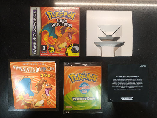 Caja de reemplazo Pokémon Rojo Fuego